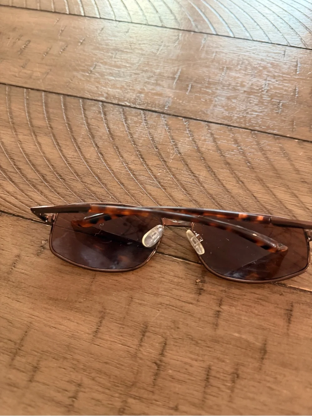 Vintage Jones new york oval sunglasses tortoise JNM1188CH 90s Y2k wire frame